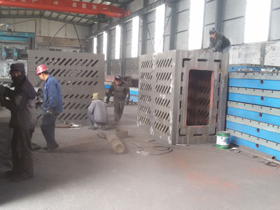 中鼎機械生產(chǎn)場景